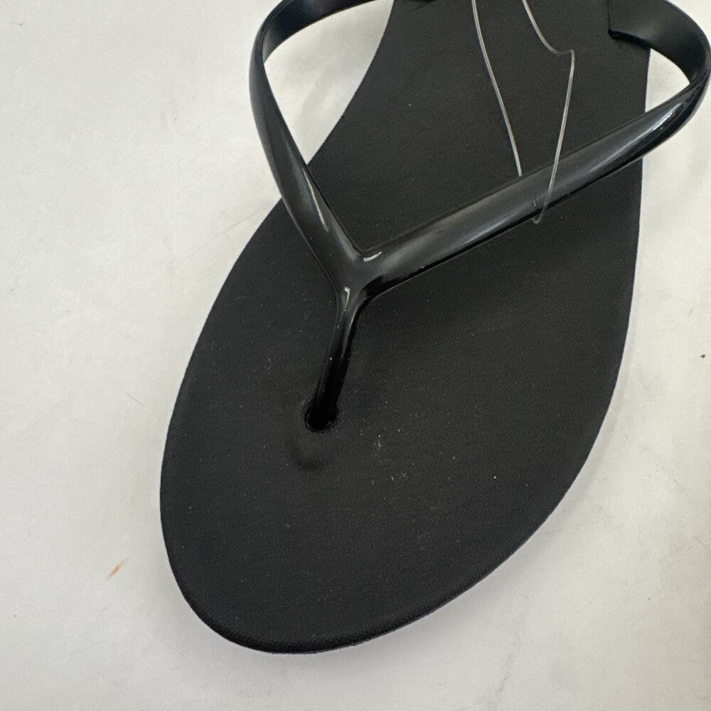 Okabashi Women's Shoreline Thong Flip Flop Sandals Black Size 9 - Picture 9 of 10